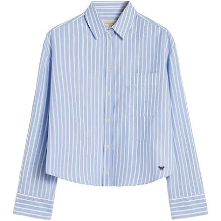 Weekend Max Mara Women's Striped Cotton Oxford Shirt