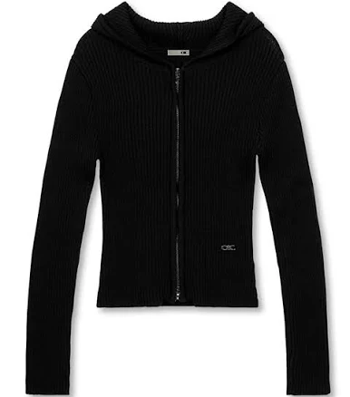 OIOI COLLECTION New Normal Knit Zip-up Sweater