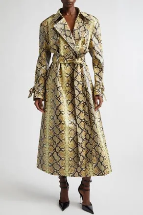 SNAKE TRENCH Coat