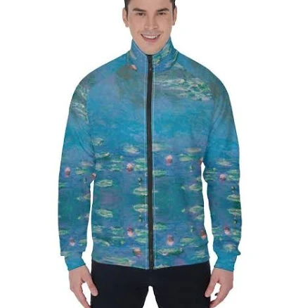 Impressionism Art Print Unisex Bomber Jacket