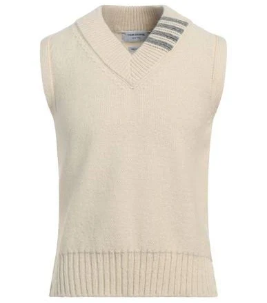 Thom Browne Men's 4-Bar Stripe Knit Vest