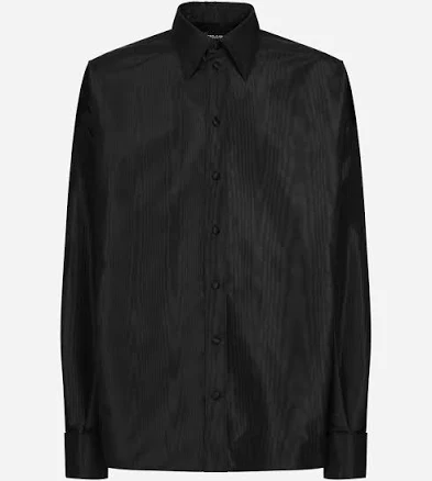Dolce & Gabbana Super-oversize Silk Men Shirt