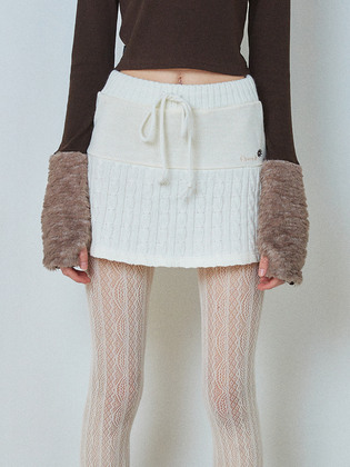 Knit Flare Skirt
