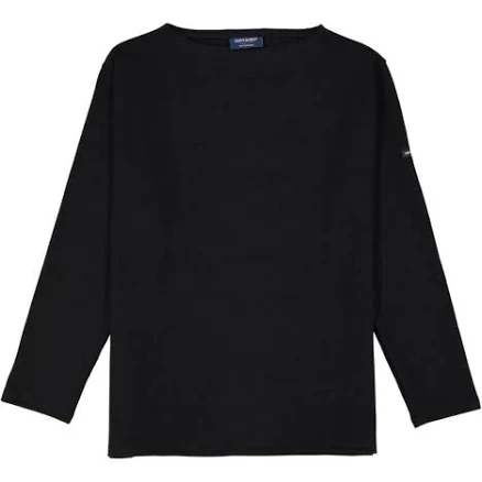 SAINT JAMES GUILDO Boat Neck Breton Shirt Heavyweight Cotton