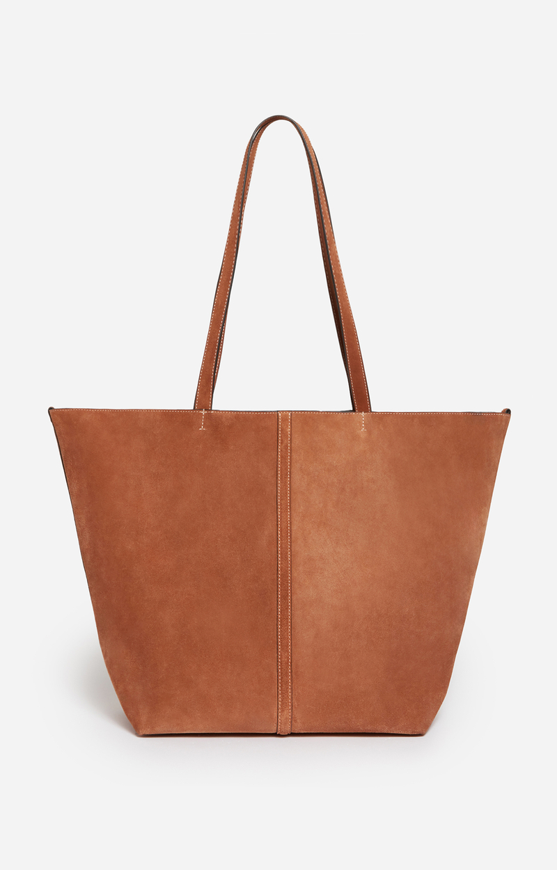 Large Daily Leather Tote Bag