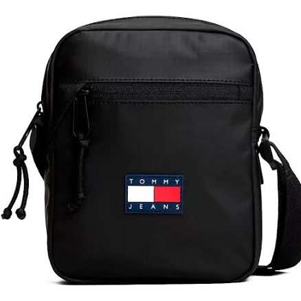 men Tommy Hilfiger Tommy Jeans Tech Waterproof Ripstop Crossbody reporter bag