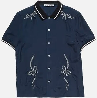 Acne Studios Embroidered Button-up Shirt
