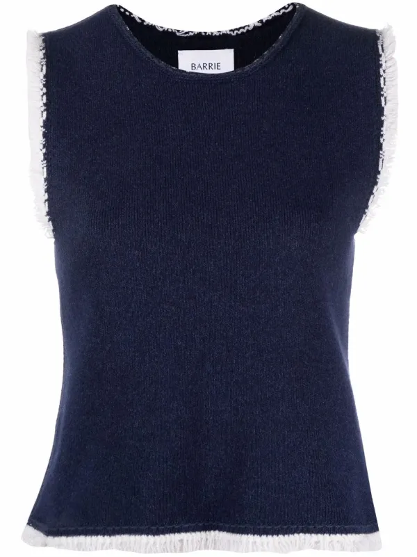Fringe-trim Top