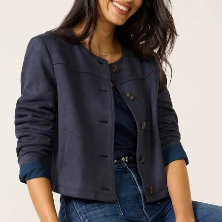 EVEREVE Women's Lakyn Faux Suede Jacket