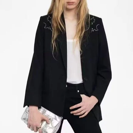 Zadig & Voltaire Visko Strass Jacket