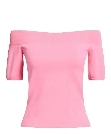 Alexander Mcqueen Women's Off-The-Shoulder Knit Top