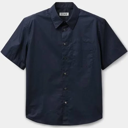 One Pocket Papery Cotton Half Shirt