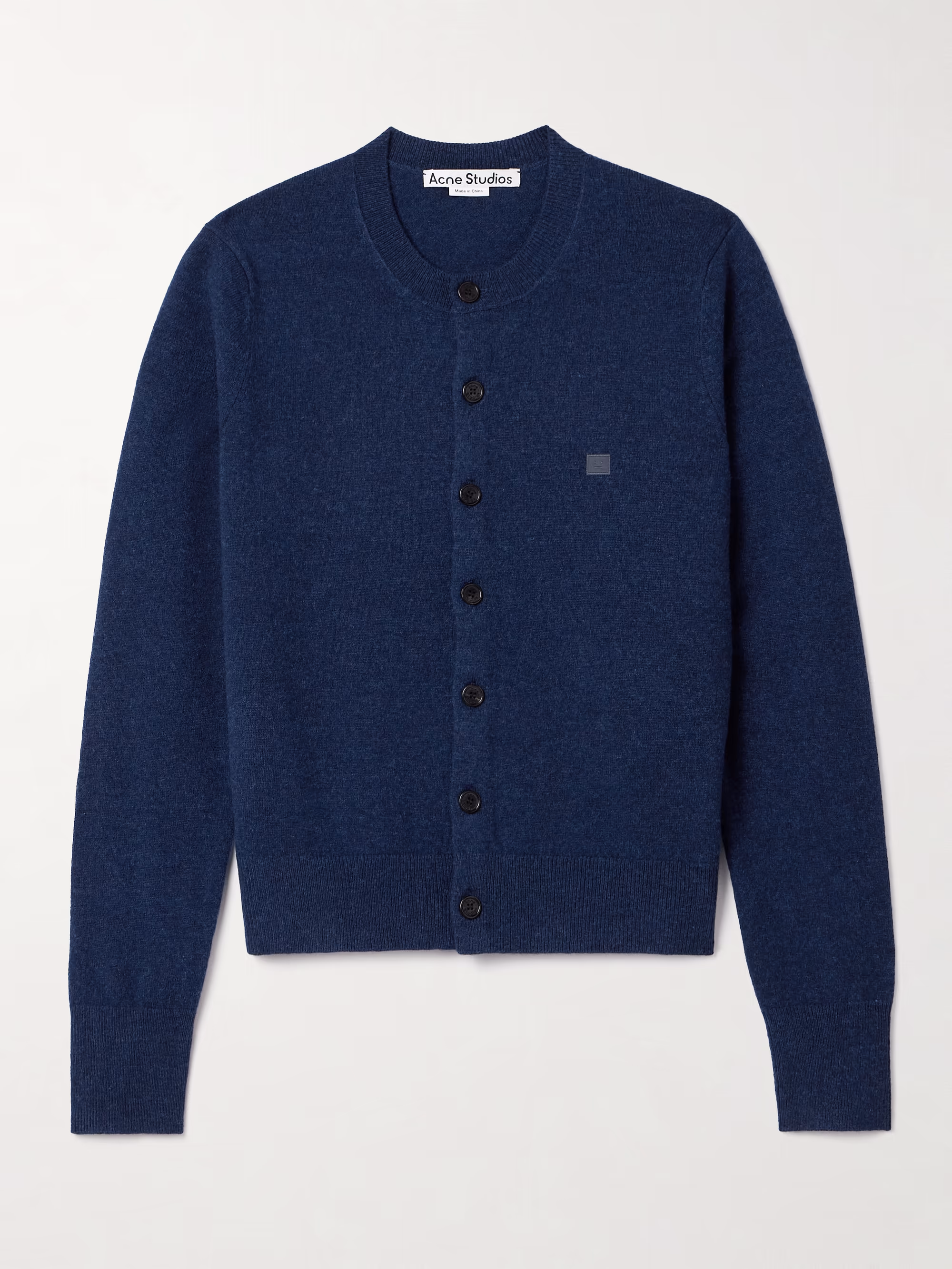 Keve Appliqué Wool Cardigan