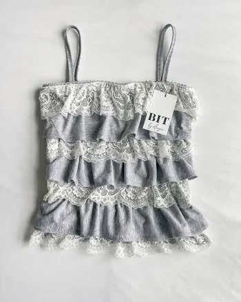 Misha Cotton Lace Cami