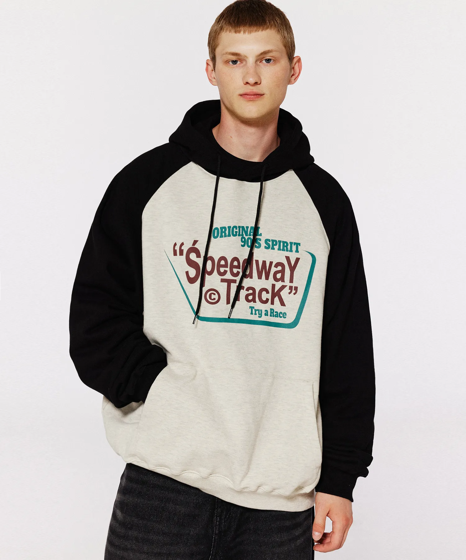 Speedway Hoodie_Oat Beige