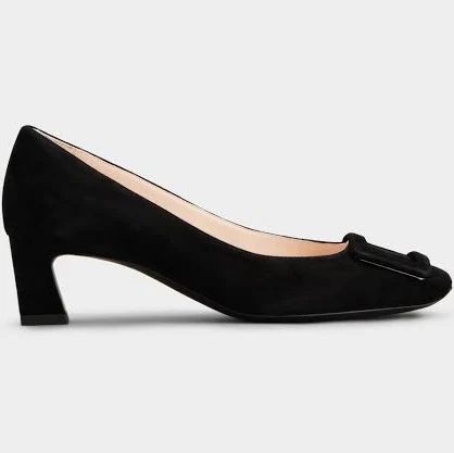 Roger Vivier Trompette Suede Pumps