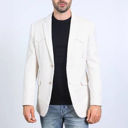 Off-White Men's Double Button Blazer