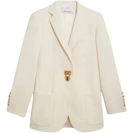 Schiaparelli Cady Padlock Blazer Jacket