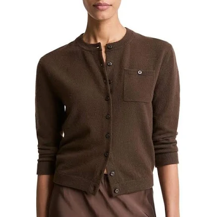 Vince Women's Cashmere-Blend Pocket Cardigan