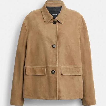 Coach Women's Suede Coat