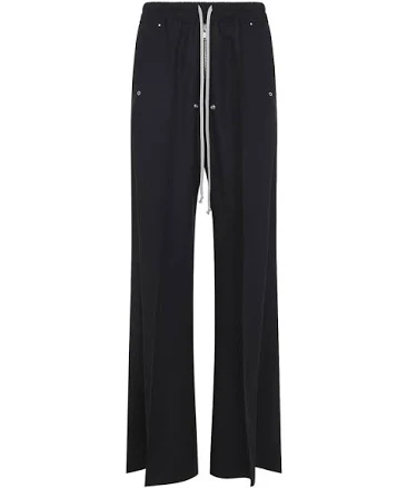 Rick Owens Men's Bela Heavy Cotton Wide Pants