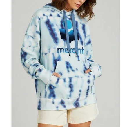 Isabel Marant Men's Miley Tie-Dye Hoodie