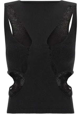 Rick Owens Women's Tanja Wool Sleeveless Top