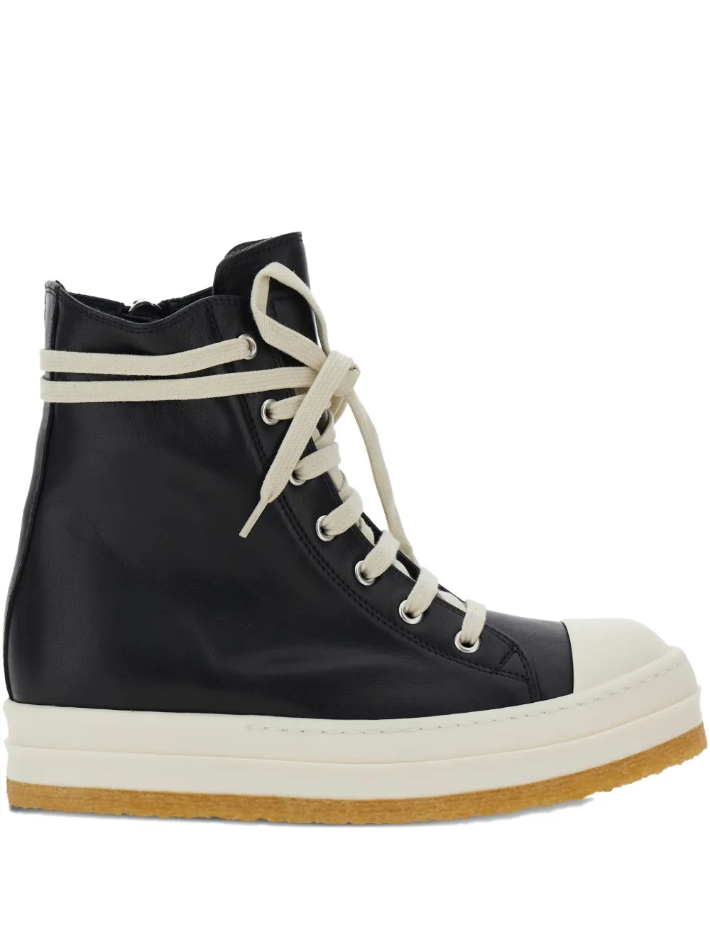 Lace-up Zip-fastening Sneakers