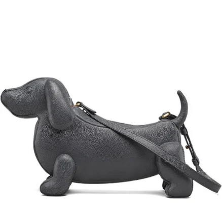Thom Browne Hector Pebble Grain Leather Handbag