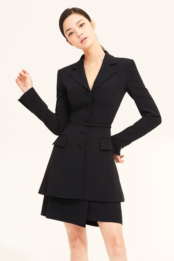 Slim Line Belted Jacket