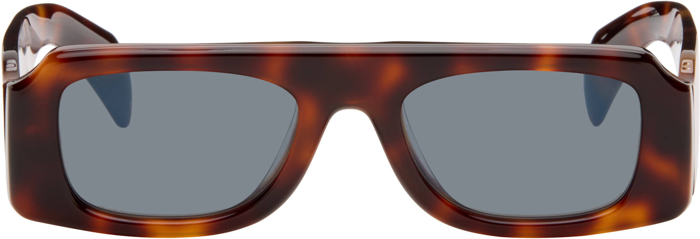 Brown Oliver Peoples 'Edition 4' Sculptural Sunglasses