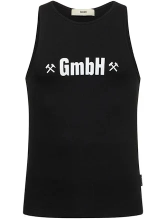 GMBH Men's Logo Print Organic Cotton Tank Top