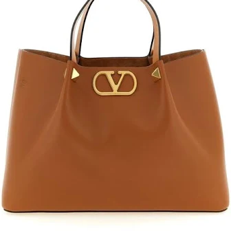 Valentino Garavani Women's Vlogo Signature Medium Calfskin Tote Bag