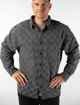 Vans Men's Hastings Checkerboard Denin Shirt