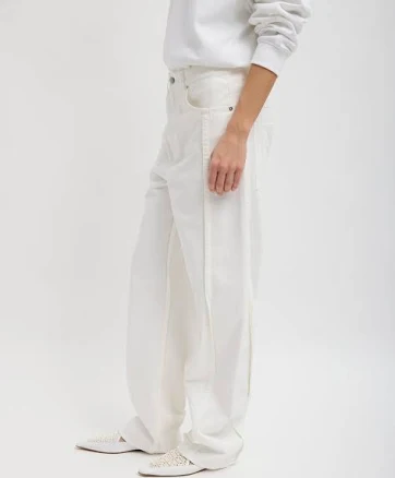Spring Denim Tuck Jean