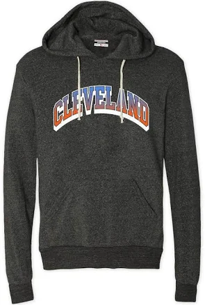 Where I'm From Men's Cleveland Gradient Script Pullover Hoodie