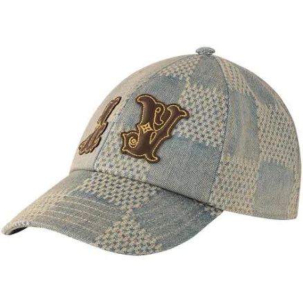 Louis Vuitton Washed 3d Denim Cap