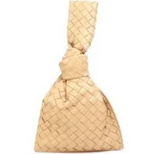 Bottega Veneta Twist Mini Twist Lambskin Clutch