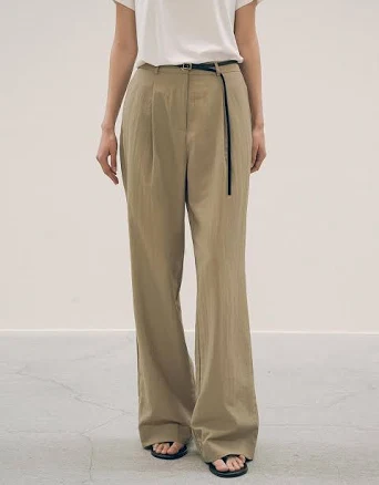 W Concept Semi Boots Cut Slacks