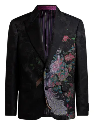 Graphic-print Blazer