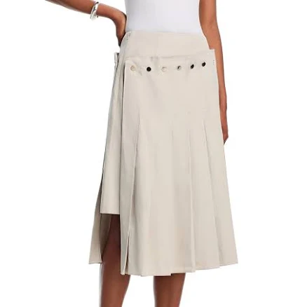 Rokh Women's Double Layer Pleated Skirt