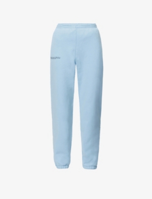 PANGAIA - 365 Signature branded recycled and organic cotton-blend jogging bottoms