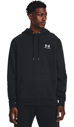 Under Armour Icon Fleece Long-Sleeve Hoodie - Black