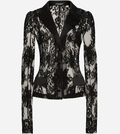Woman Dolce & Gabbana Floral Lace Jacket