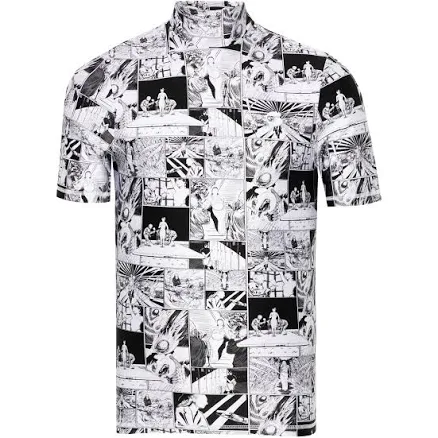 Coperni Women's Funnel-Neck Cartoon-Print T-Shirt