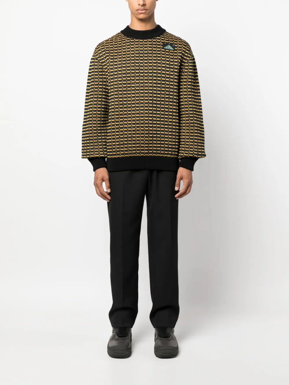 Crew Neck Knitted Jumper