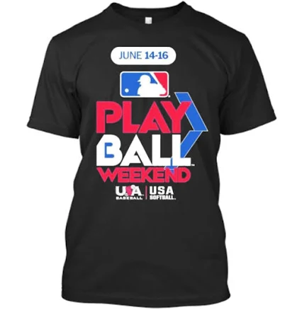 USA Baseball Softball T-Shirt