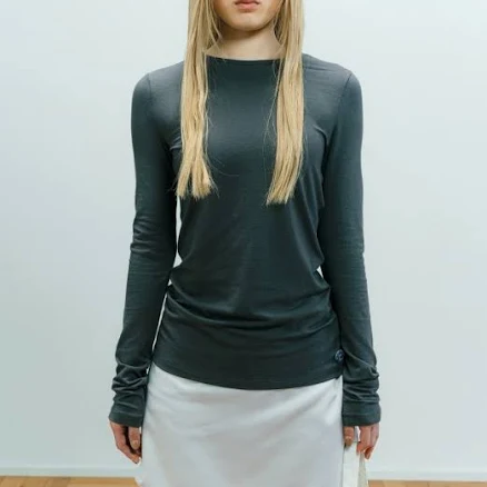 【coyseio】038 Soft Long Sleeves Charcoal