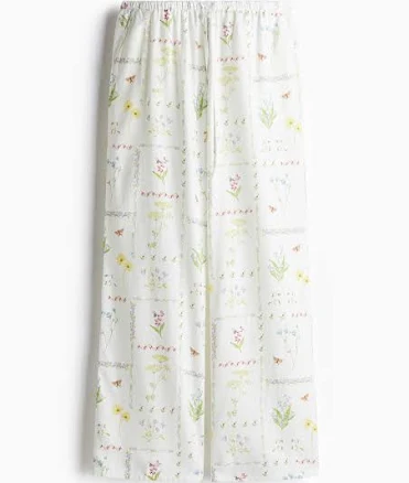 H&M Ladies Straight-Leg Drawstring Pants