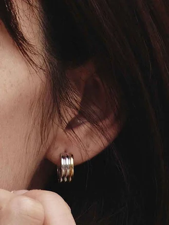 Hyeres-lor Noailles SV Triple Round Earrings